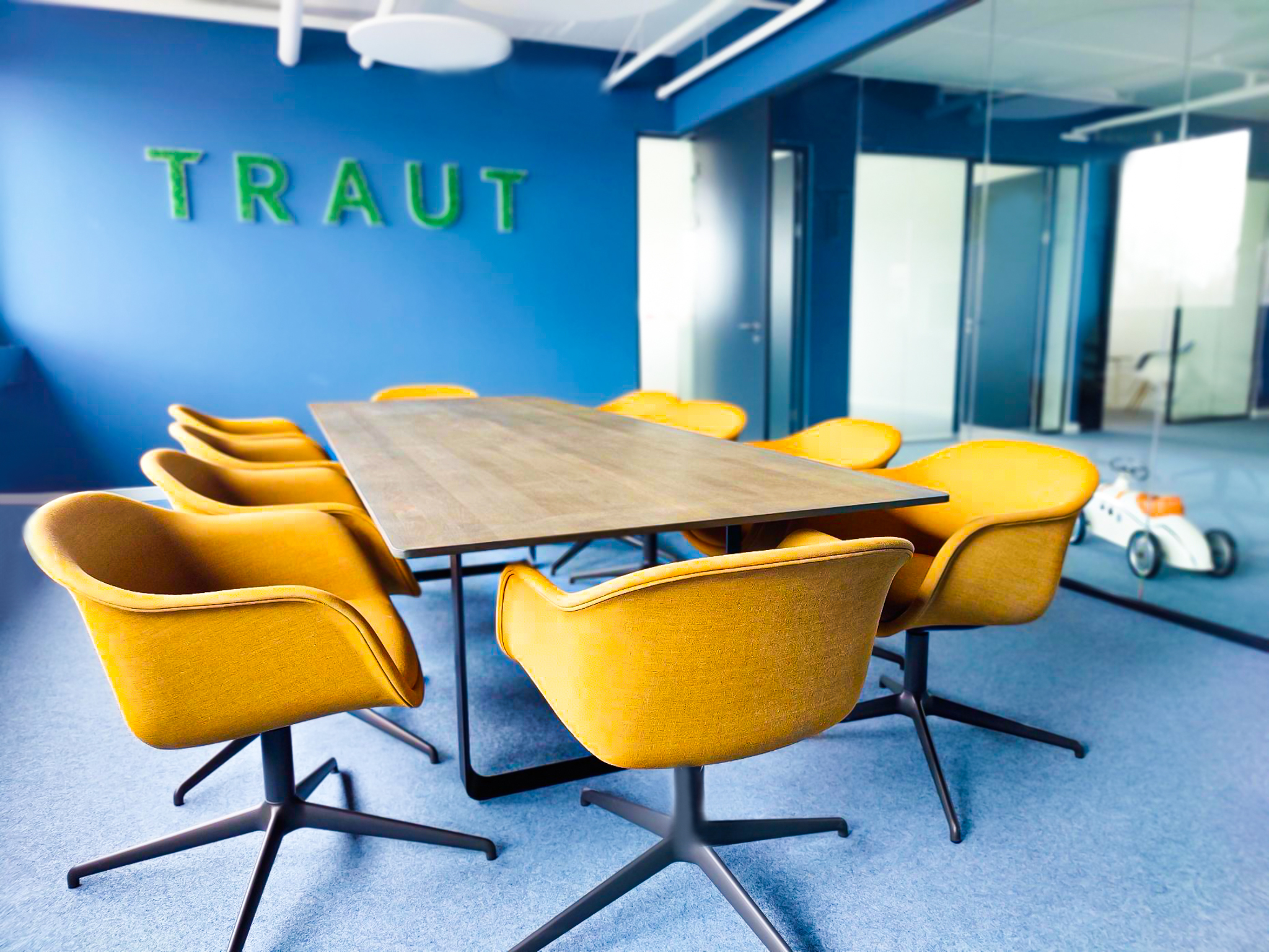 Besprechungsraum der Firma TRAUT