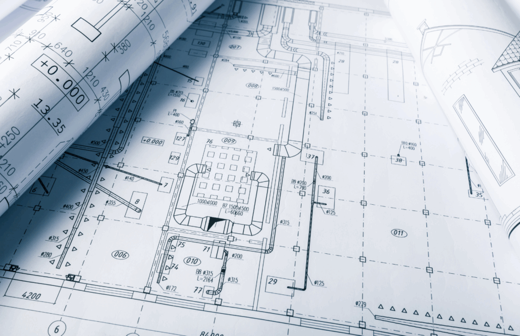 Absicht eines Bauplans